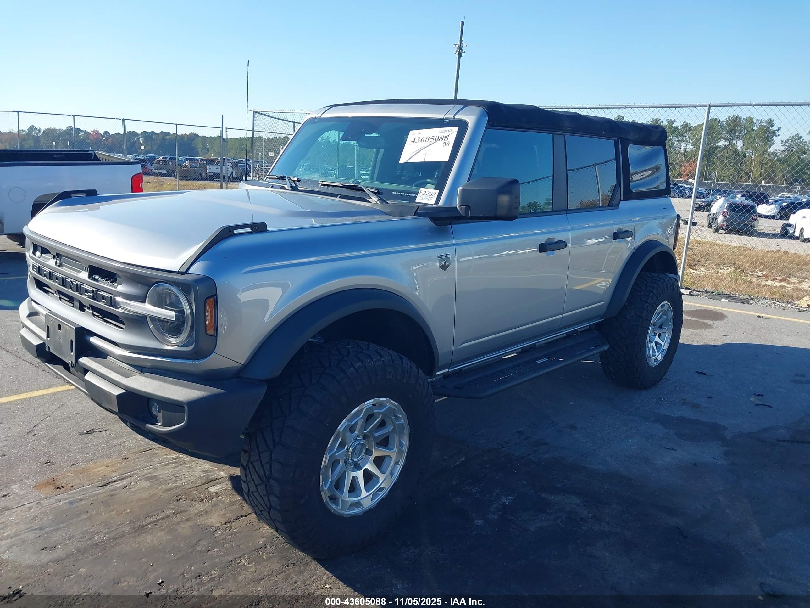 2022 FORD BRONCO BIG BEND — I2
