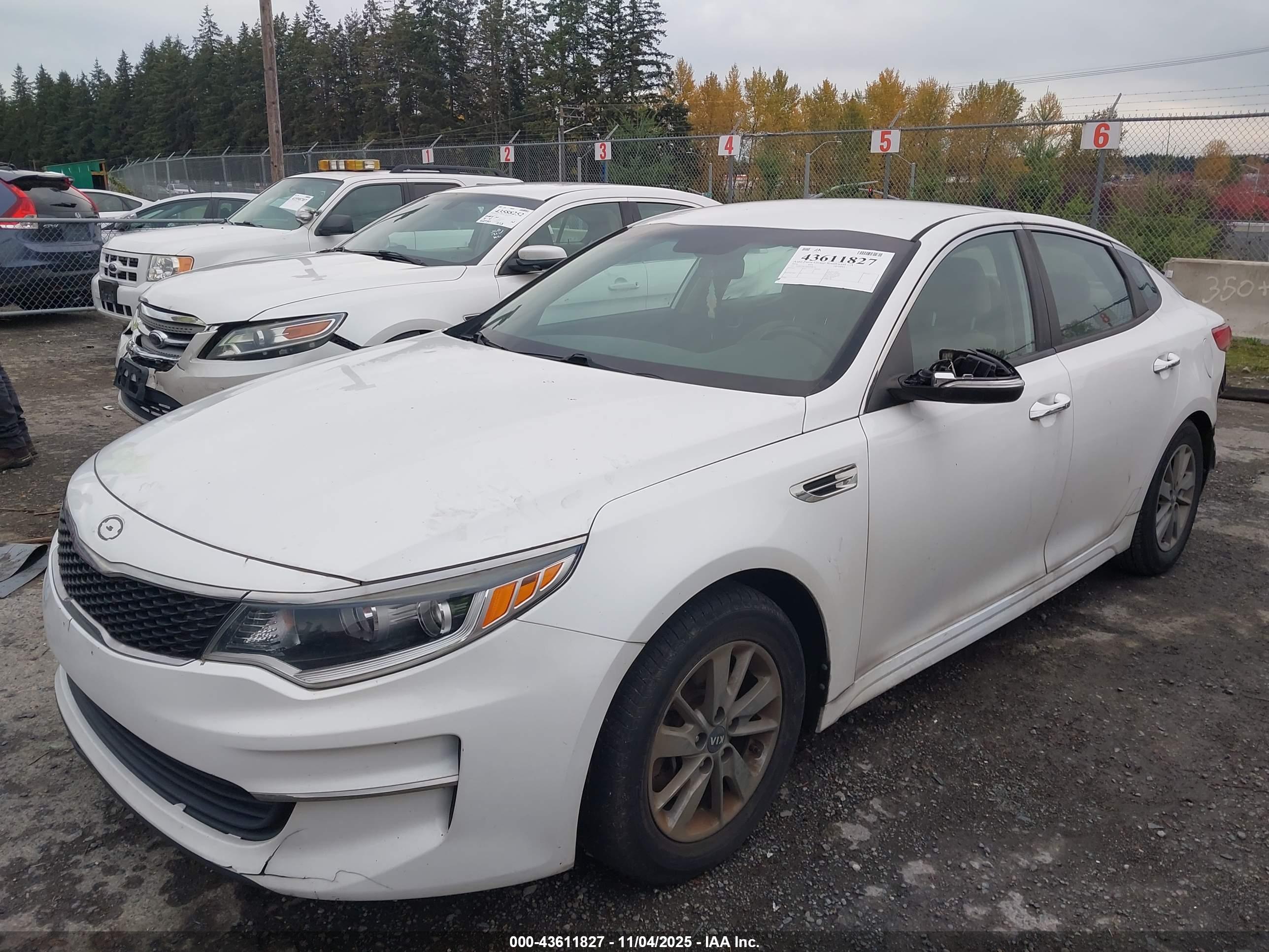 2016 KIA OPTIMA LX TURBO