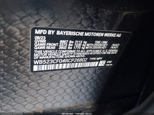 2024 BMW IX XDRIVE50