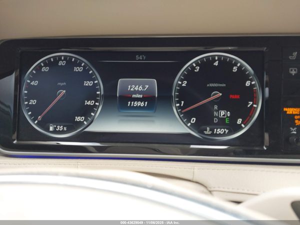 2015 MERCEDES-BENZ S 600 S550
