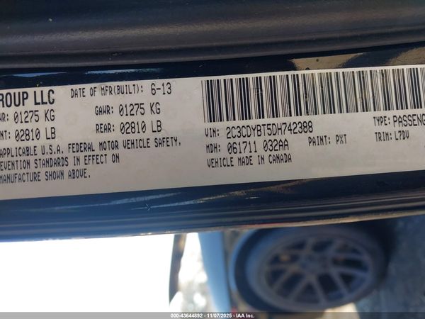 2013 DODGE CHALLENGER R/T