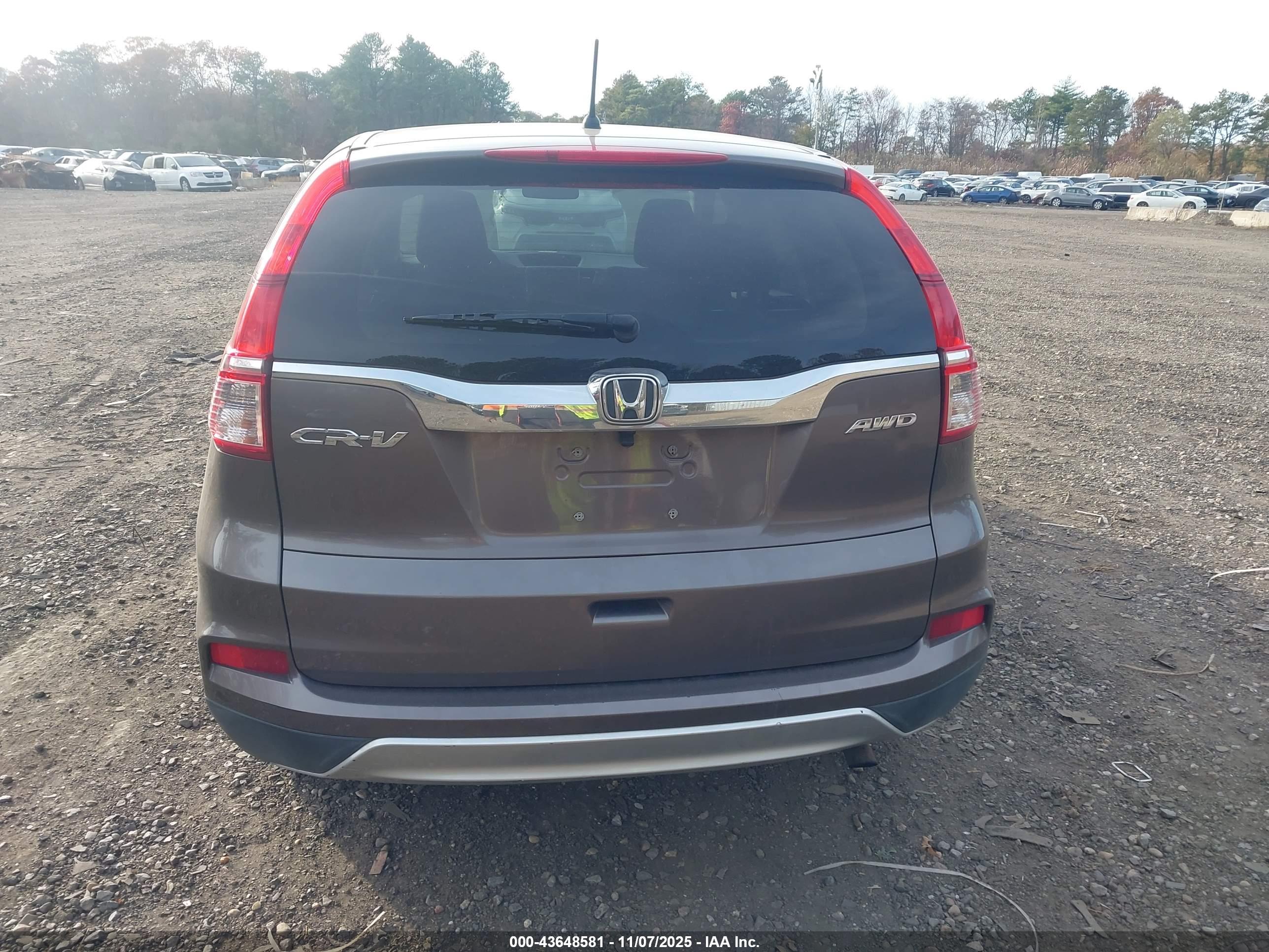 2015 HONDA CR-V EX