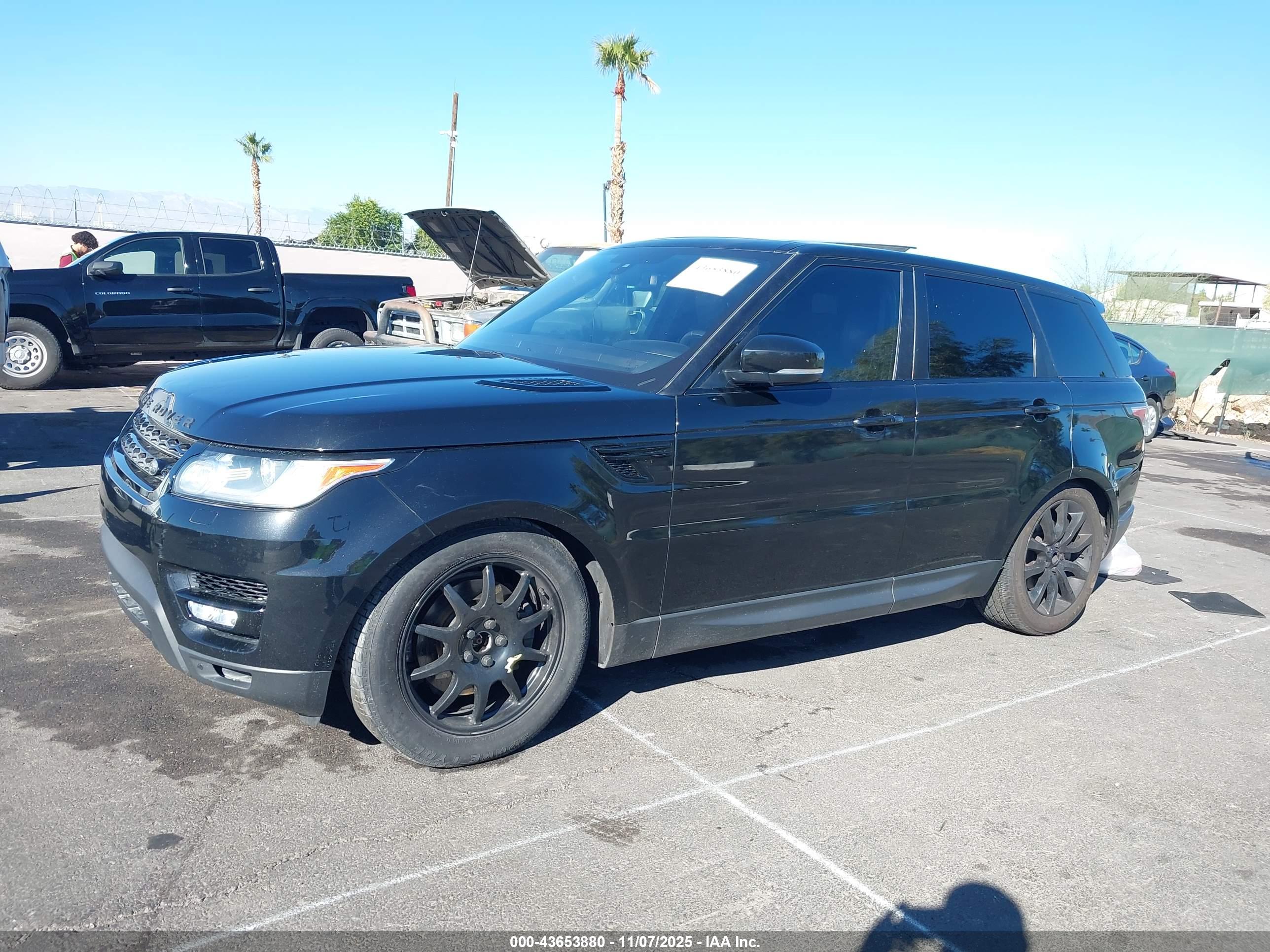 2016 LAND ROVER RANGE ROVER SPORT 3.0L V6 SUPERCHARGED HSE