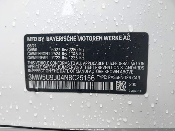 2022 BMW 3 SERIES M340I XDRIVE