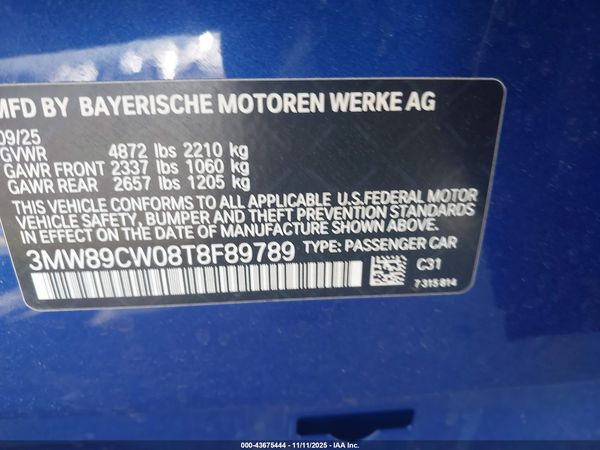 2026 BMW 3 SERIES 330I NA XDRIVE