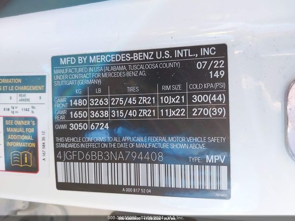 2022 MERCEDES-BENZ AMG GLE 53 COUPE 4MATIC