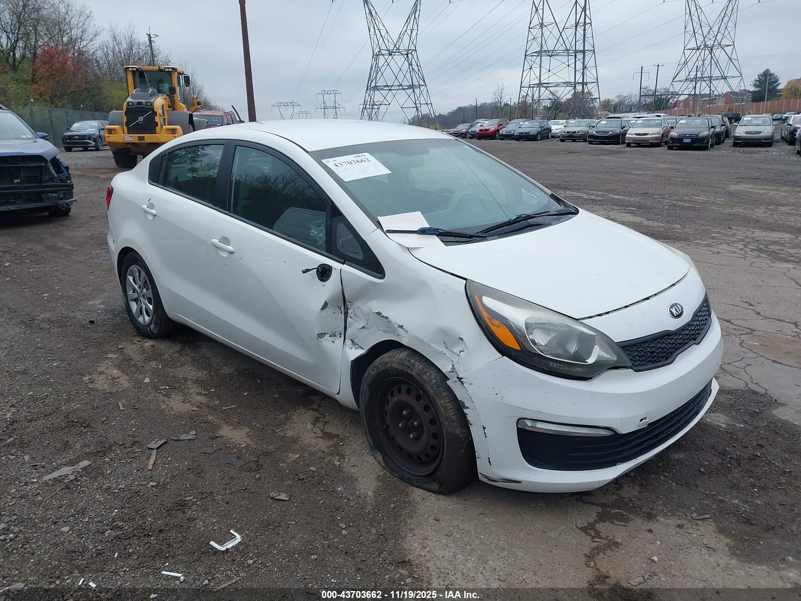 2016 KIA RIO LX