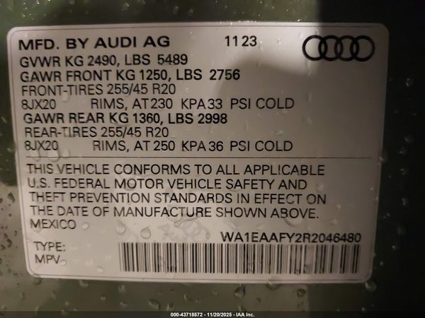 2024 AUDI Q5