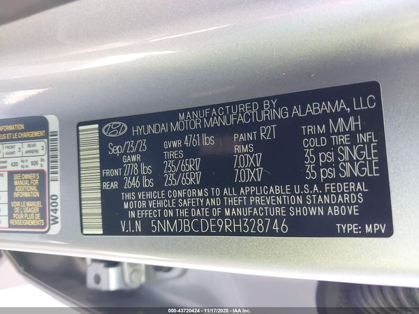 2024 HYUNDAI TUCSON SEL