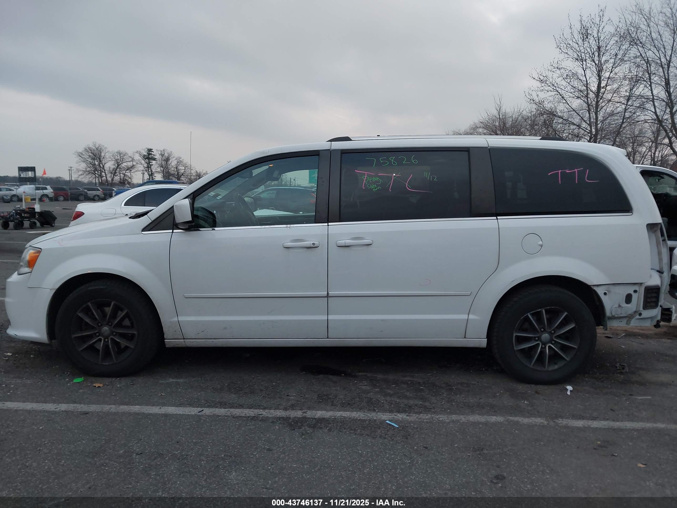 2017 DODGE GRAND CARAVAN SXT