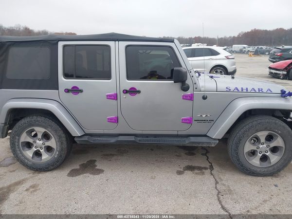 2017 JEEP WRANGLER UNLIMITED SAHARA 4X4