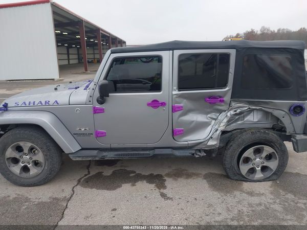 2017 JEEP WRANGLER UNLIMITED SAHARA 4X4