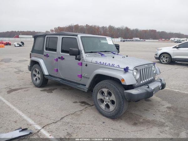 2017 JEEP WRANGLER UNLIMITED SAHARA 4X4