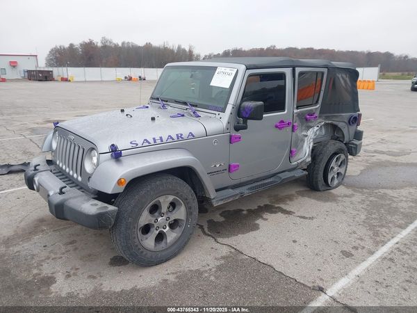 2017 JEEP WRANGLER UNLIMITED SAHARA 4X4