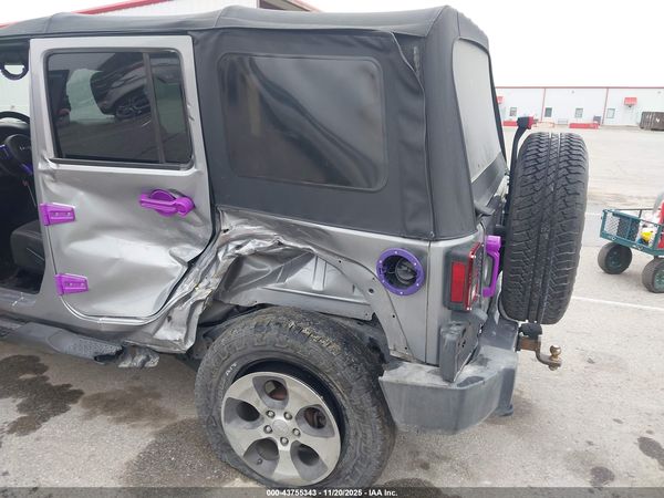 2017 JEEP WRANGLER UNLIMITED SAHARA 4X4
