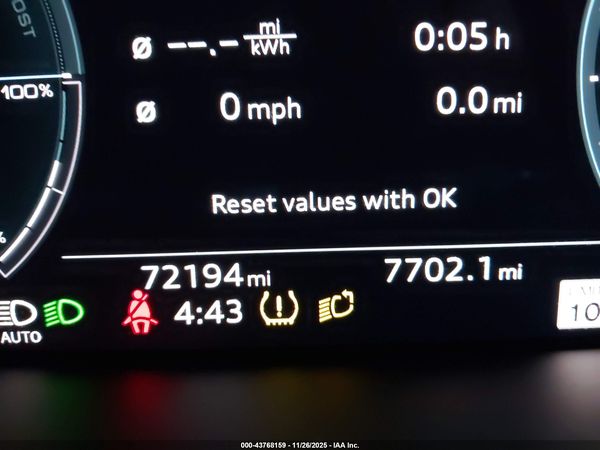 2021 AUDI E-TRON SPORTBACK PRESTIGE QUATTRO