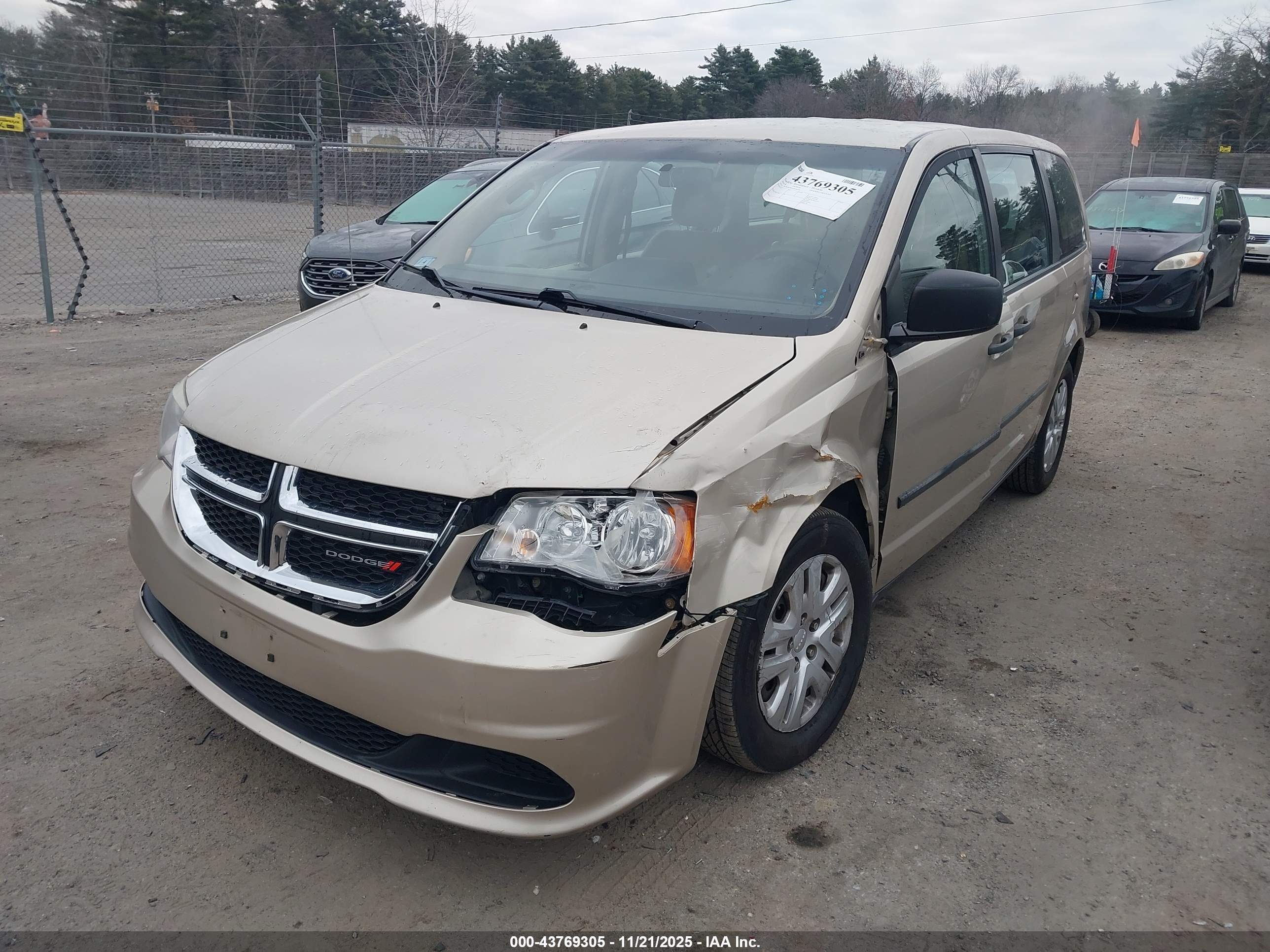 2014 DODGE GRAND CARAVAN AMERICAN VALUE PKG — I2