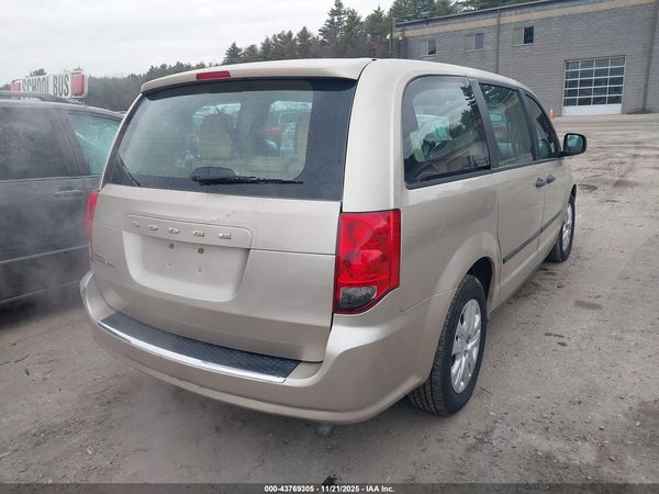 2014 DODGE GRAND CARAVAN AMERICAN VALUE PKG — I4