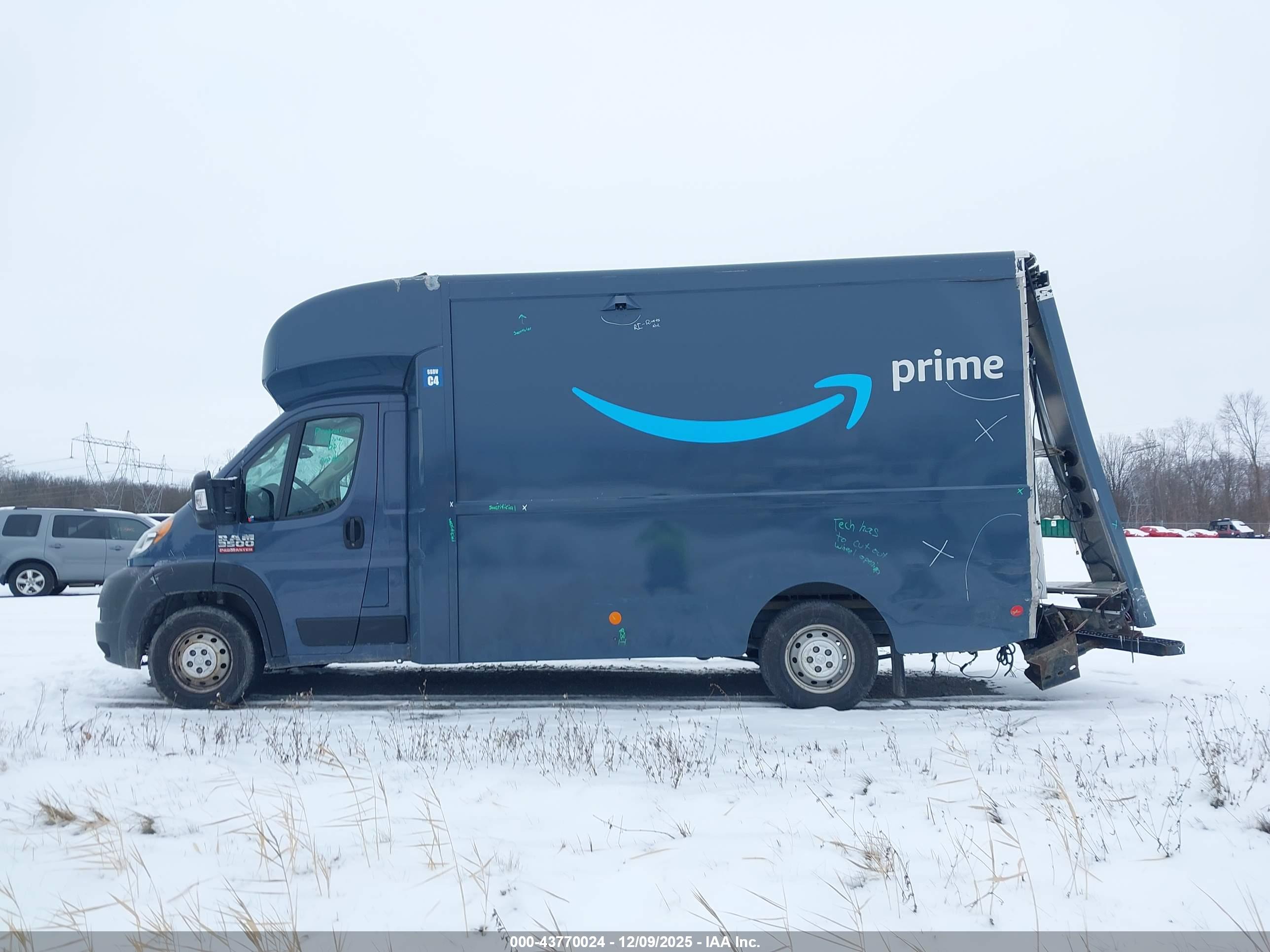 2022 RAM PROMASTER 3500 CUTAWAY LOW ROOF
