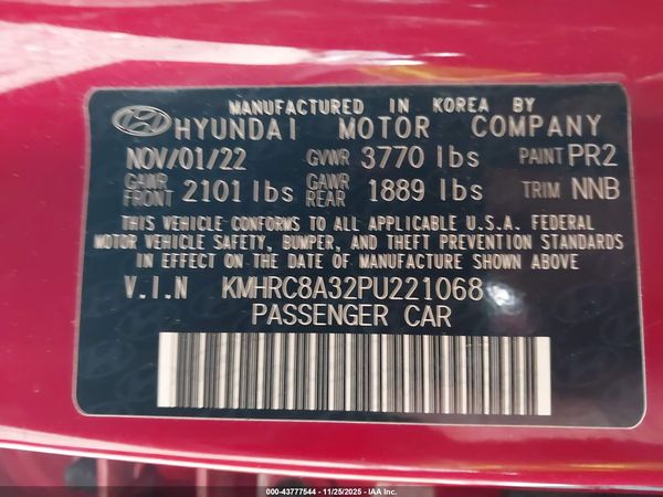 2023 HYUNDAI VENUE LIMITED