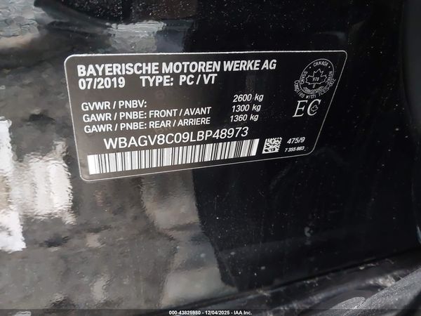 2020 BMW M850I GTAN COUPE XDRIVE