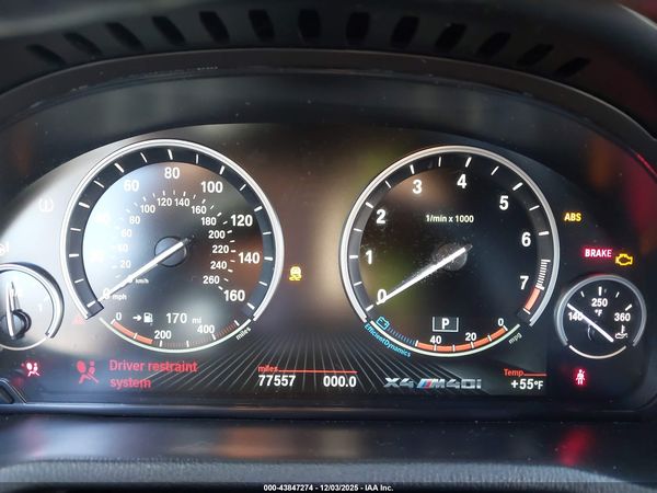 2018 BMW X4 M40I