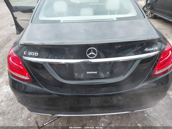 2018 MERCEDES-BENZ C 300 4MATIC