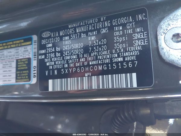 2021 KIA TELLURIDE S