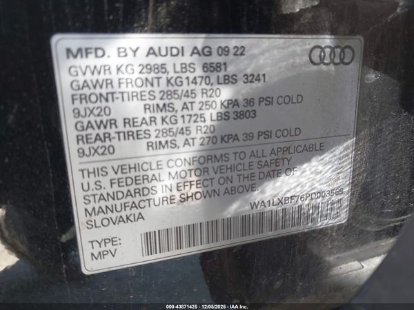 2023 AUDI Q7