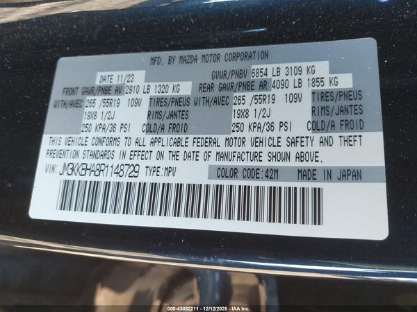 2024 MAZDA CX-90 PHEV PREFERRED