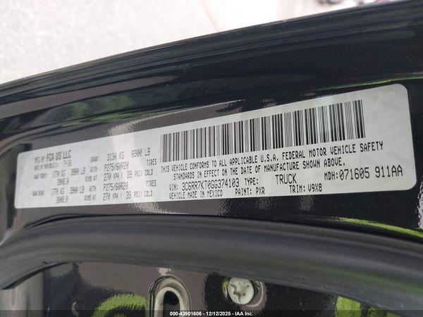 2016 RAM 1500 EXPRESS