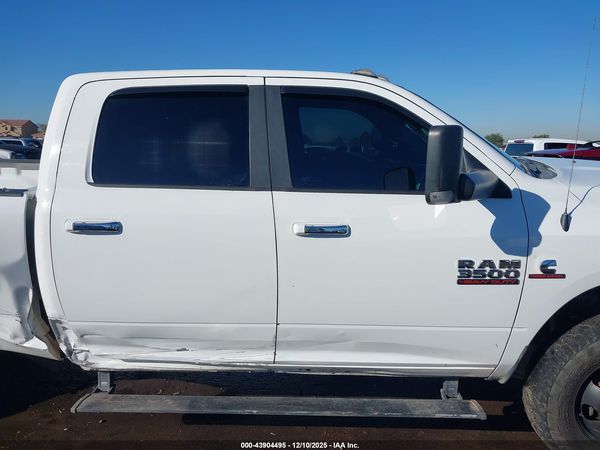 2018 RAM 3500 SLT  4X4 8' BOX — I116