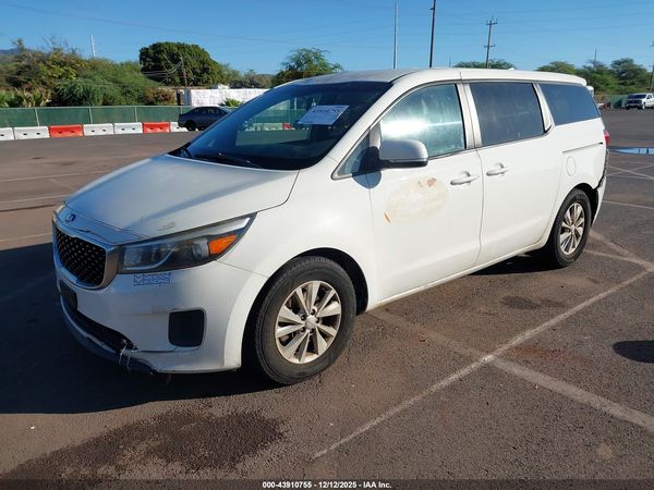2018 KIA SEDONA LX