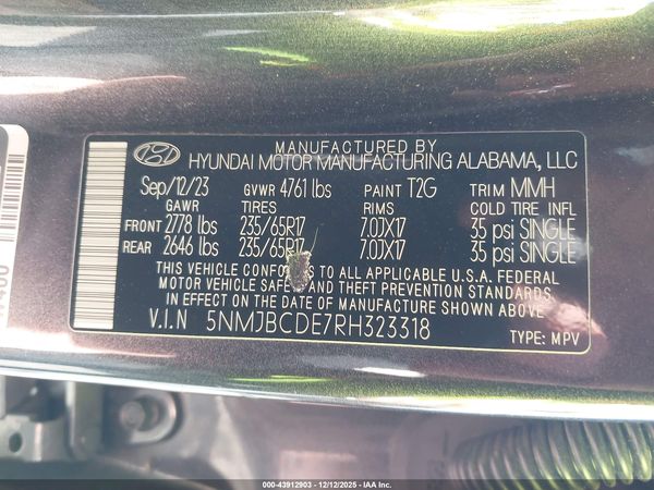 2024 HYUNDAI TUCSON SEL