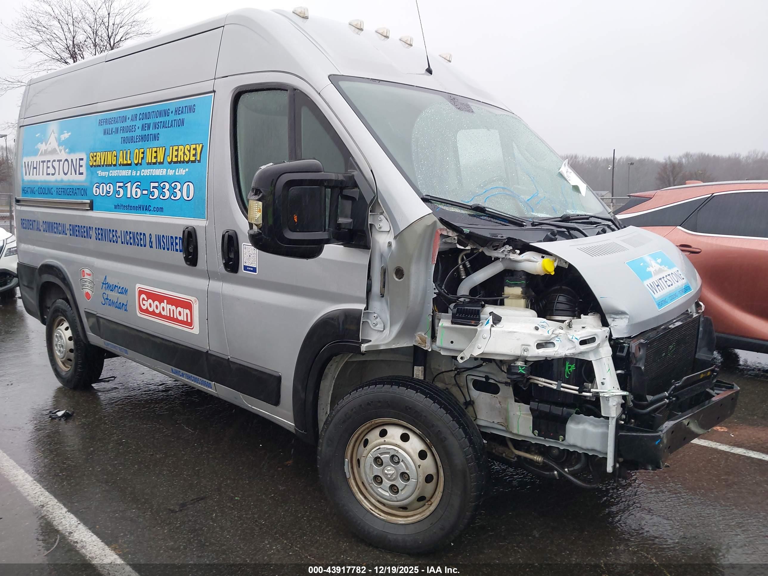 2020 RAM PROMASTER 1500 HIGH ROOF 136 WB