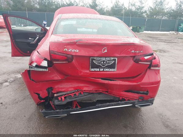 2019 MERCEDES-BENZ A 220 4MATIC