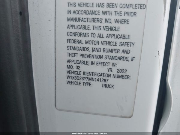 2021 MERCEDES-BENZ SPRINTER 3500XD STANDARD ROOF I4