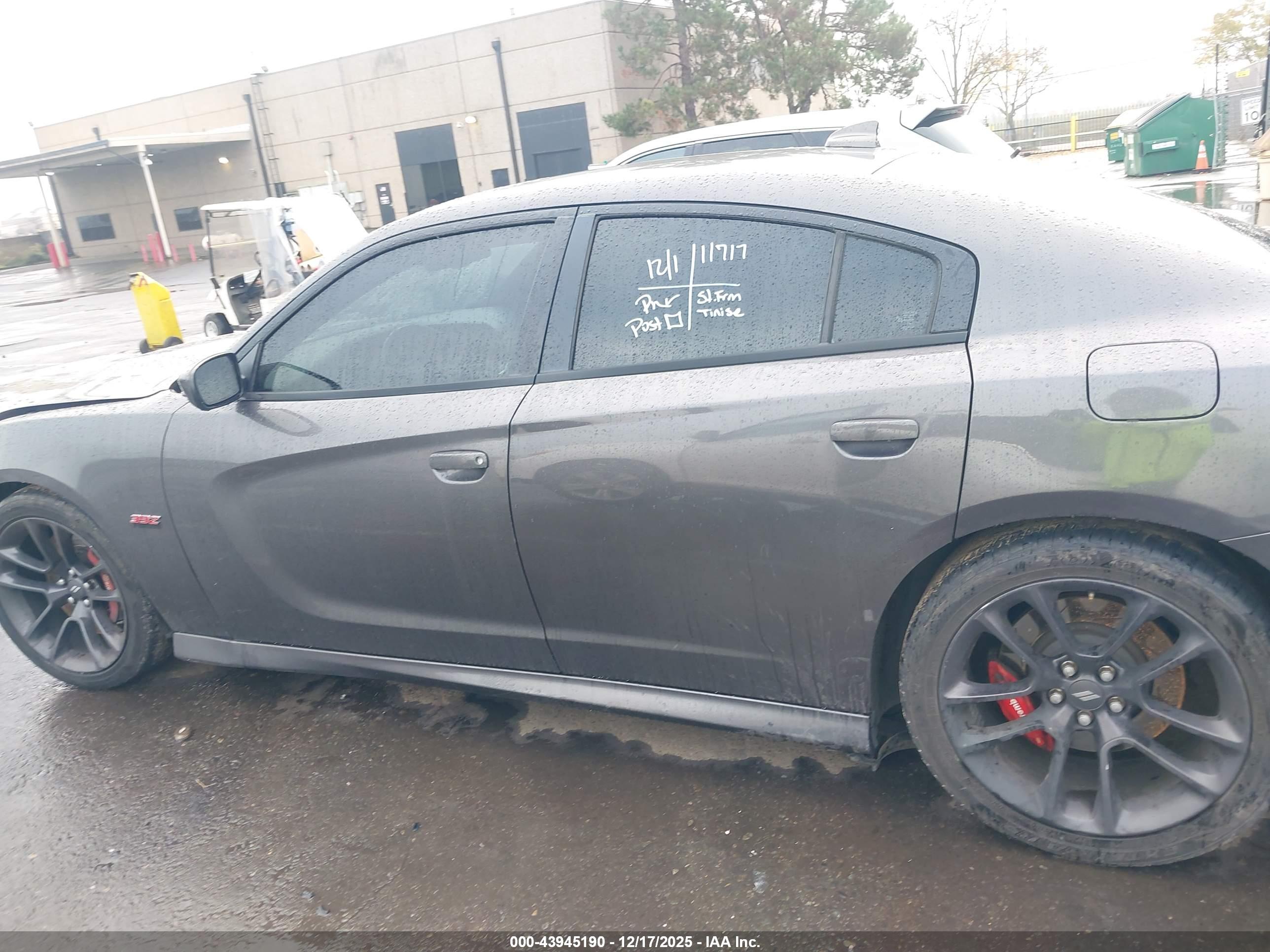 2017 DODGE CHARGER R/T SCAT PACK RWD