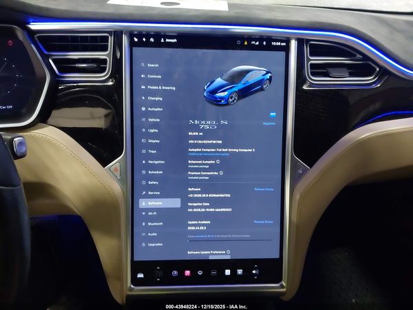 2017 TESLA MODEL S 100D/60D/75D/90D/P100D