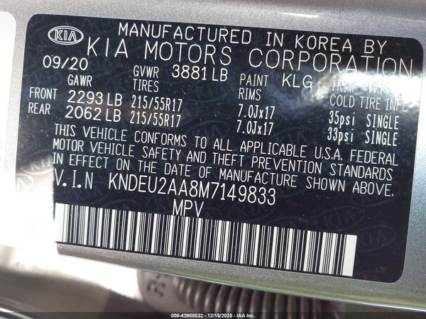 2021 KIA SELTOS S
