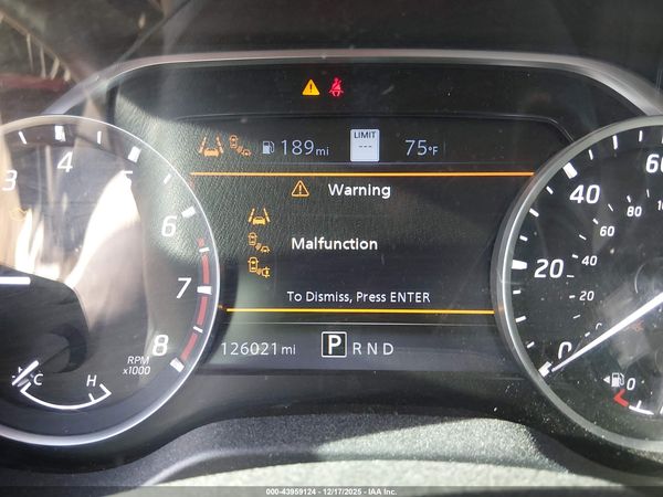 2021 NISSAN TITAN SV 4X2 — I7