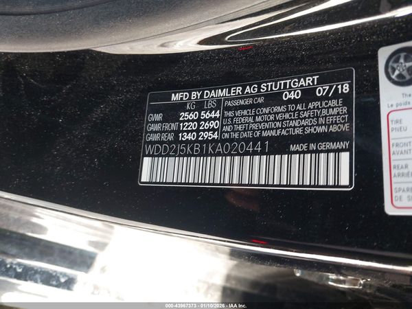 2019 MERCEDES-BENZ CLS 450 4MATIC