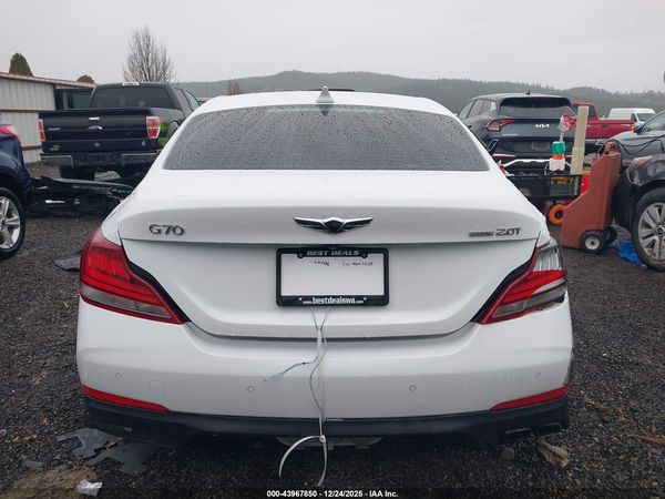 2019 GENESIS G70 2.0T ADVANCED