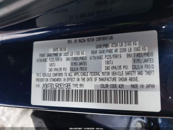 2024 MAZDA CX-5 2.5 S PREMIUM