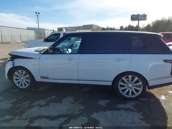 2016 LAND ROVER RANGE ROVER 5.0L V8 SUPERCHARGED