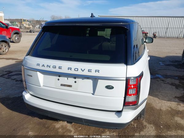 2016 LAND ROVER RANGE ROVER 5.0L V8 SUPERCHARGED