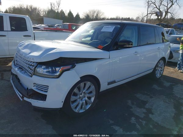2016 LAND ROVER RANGE ROVER 5.0L V8 SUPERCHARGED