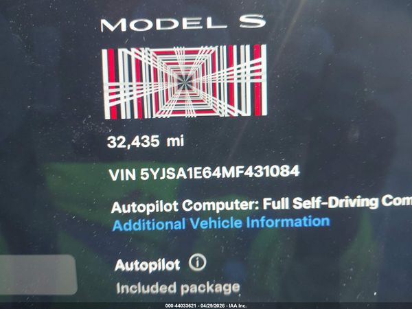 2021 TESLA MODEL S