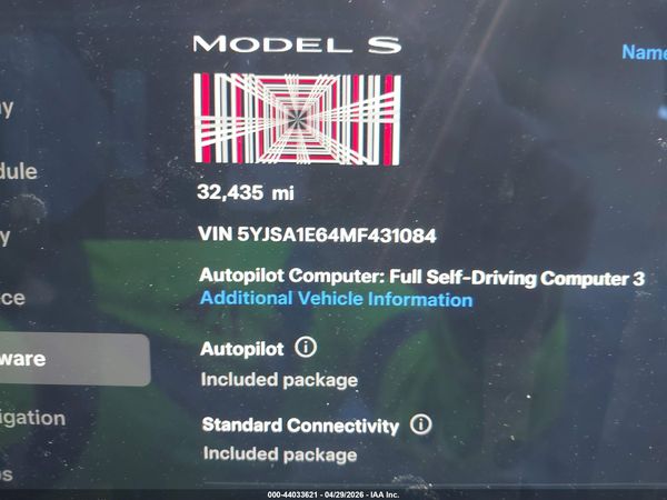 2021 TESLA MODEL S