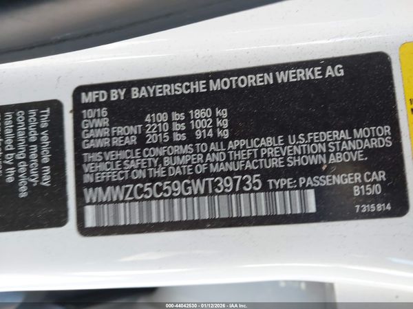 2016 MINI COUNTRYMAN COOPER S
